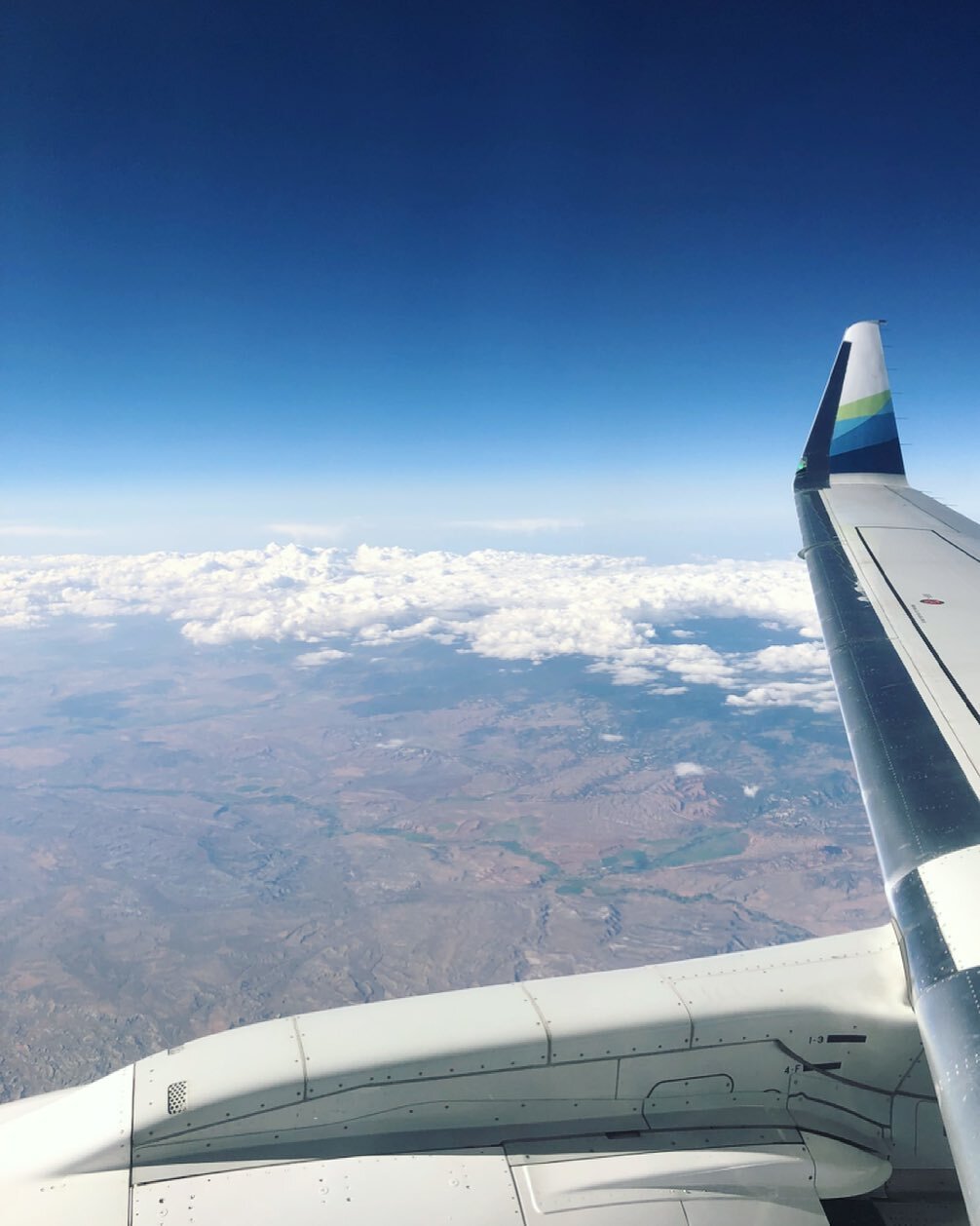 #latergram en route to Boise ~