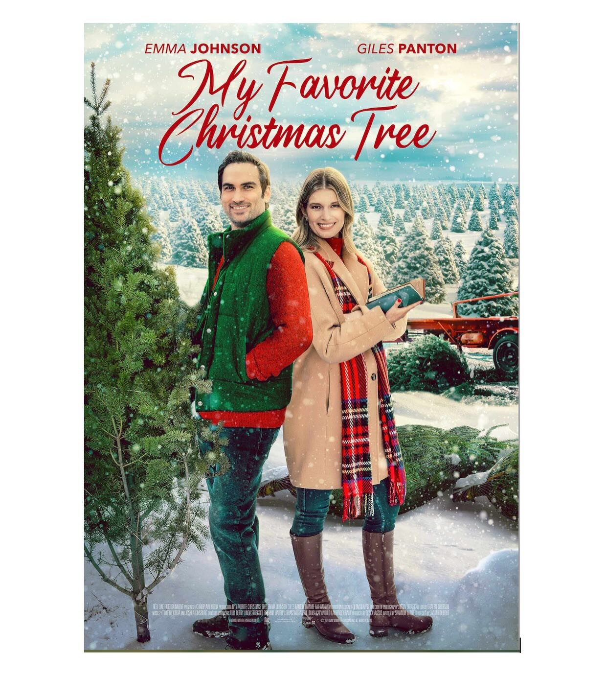 Check out Giles Panton ( @gilespanton ) in Christmas rom-com &lsquo;My Favorite Christmas Tree.&rsquo; Coming to @netflix on Monday December 22nd.