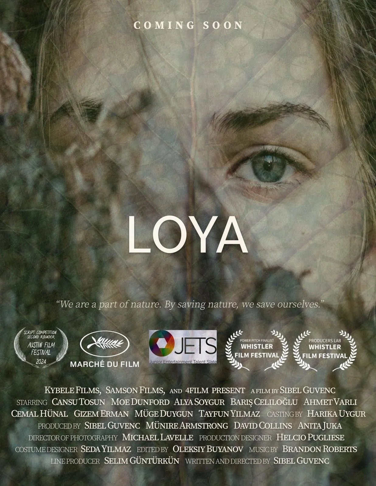 We are excited to announce our own Alya Soygur (@alya.soygur) as the titular Loya in Loya (@loyafilm) which recently wrapped shooting in T&uuml;rkiye! 
 
 
From Film New Europe:
 
The Turkish/Canadian director Sibel Guvenc is currently in postproduct