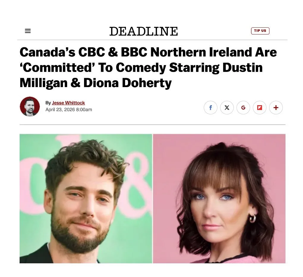 This is going to be grand! Our hilarious Dustin Milligan ( @deucestain ) goes to Ireland. Can&rsquo;t wait to see &lsquo;Committed.&rsquo;
 
 
From @deadline
 
EXCLUSIVE: Canada&lsquo;s CBC and BBC Northern Ireland have greenlit Committed, a ten-part