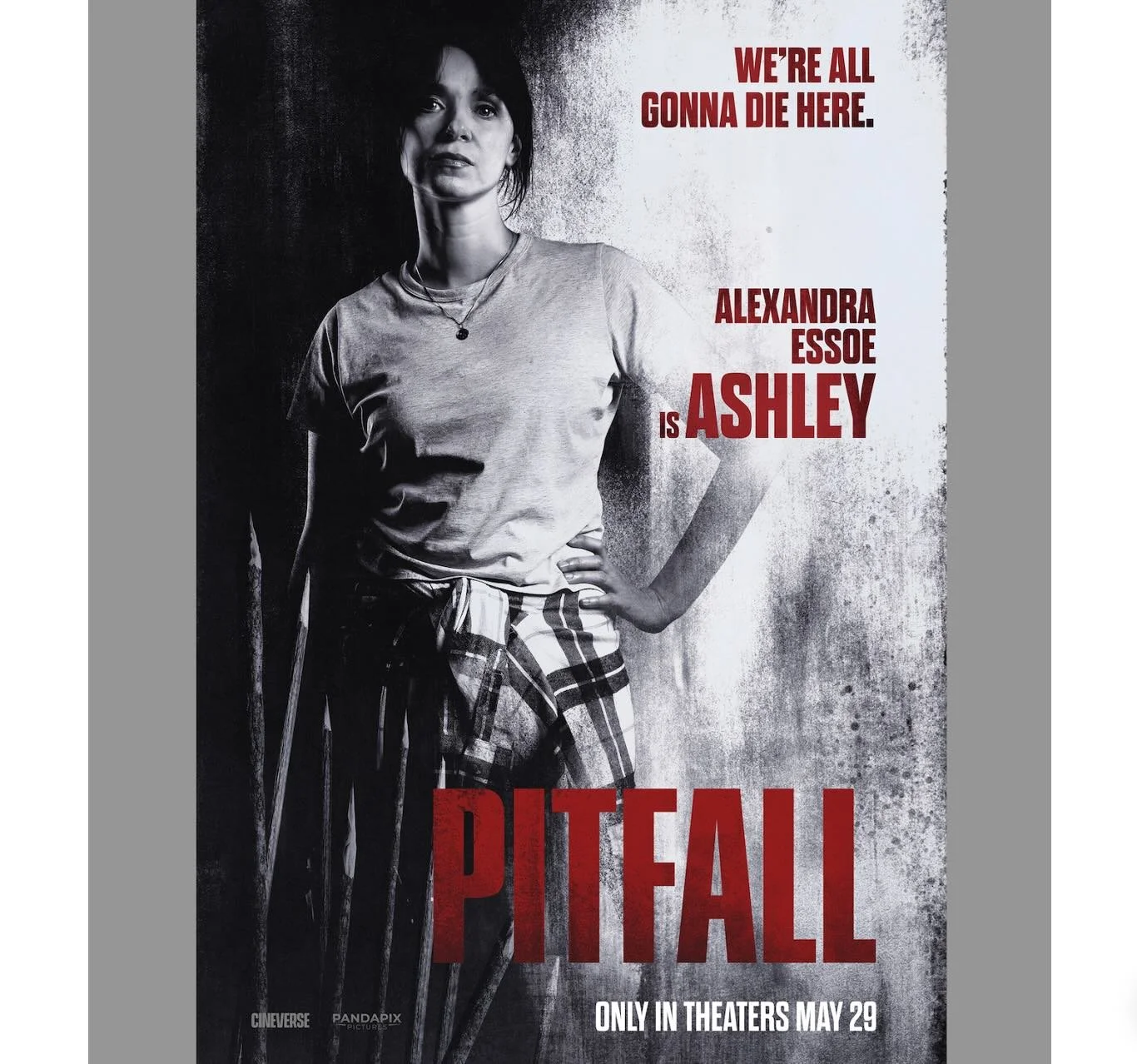 Coming to theatres on May 29 is survival horror &lsquo;Pitfall&rsquo; starring our Alexandra Essoe ( @alexessoe ). 
 
@pitfallmovie
 
From @bdisgusting
 
 
If the fall doesn&rsquo;t kill you&hellip; he will. After playing on the film festival circuit