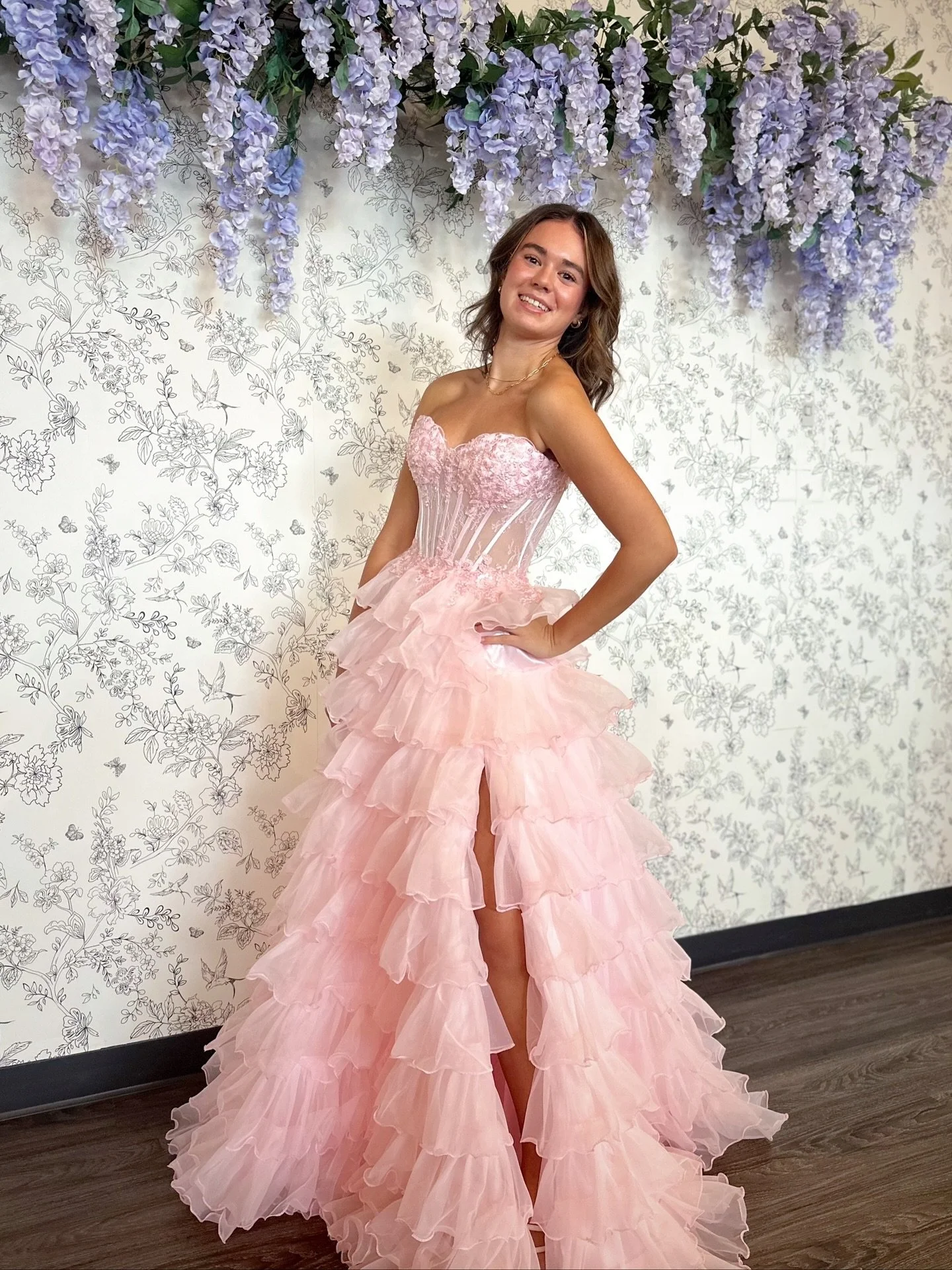 Loving all the princess ballgowns lately!! 👑

How gorgeous is this new blush pink ballgown!? We are soo excited for Prom 2026 we can&rsquo;t even deal!! ✨

#believeprom #prom2026 #pinkpromdress #pinkballgown #glinda