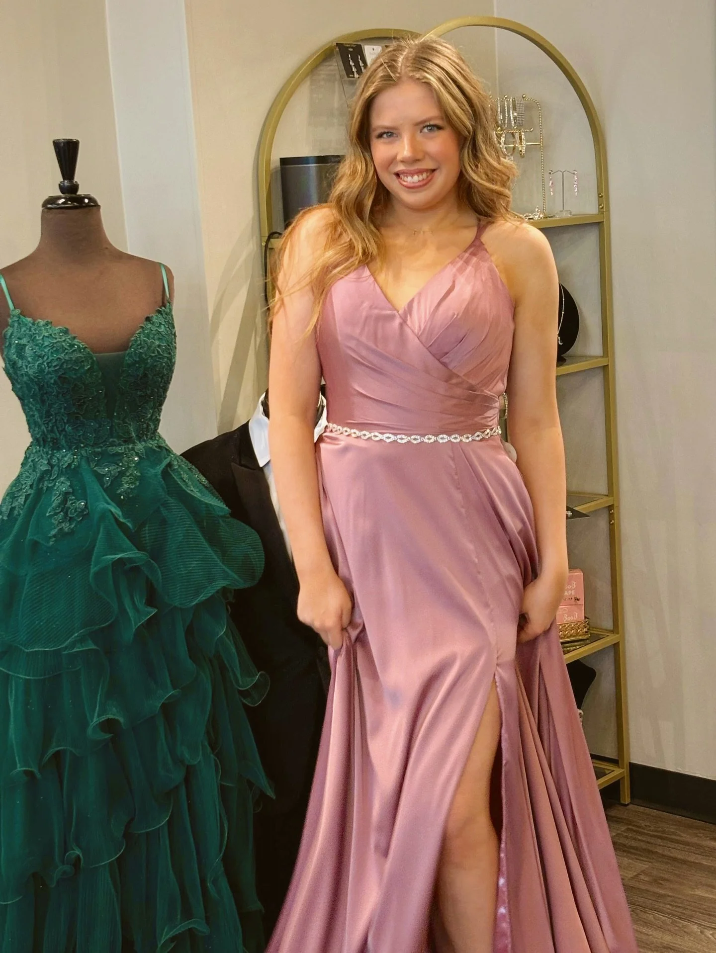 Can you believe these prom gowns are all 50% OFF right now!? 💘💫 Which style are you coming to try on &amp; snag soon? 

#believeprom #promshopping #promdresses #promdressshopping #prom2026 #2026promdress #promenade #promposal #promsale #salepromdre
