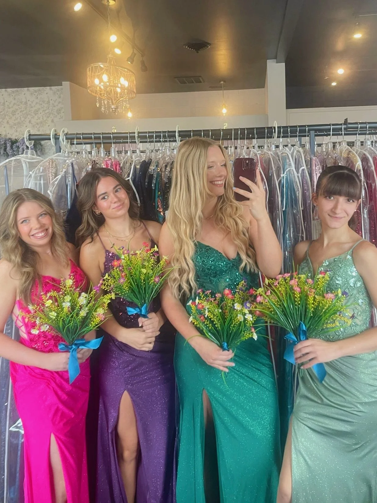 HAPPY NYE #BELIEVEBABES! ✨ Hope you all have a fun &amp; safe holiday!! We are so excited to be ringing in the New Year with each of you. 🪩

Are you coming to shop all the latest 2026 prom styles this weekend to help us celebrate a little extra!? 🤩