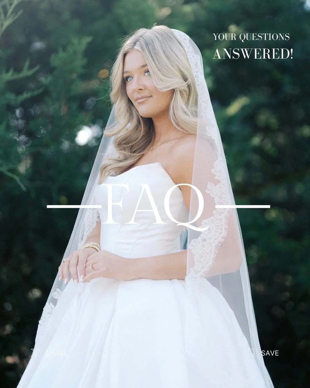 Brides asked, we answered! Save this post for later and send it to the bride-to-be in your life! At GEB, our aim is to make your bridal experience as seamless and exciting as possible! 💕✨