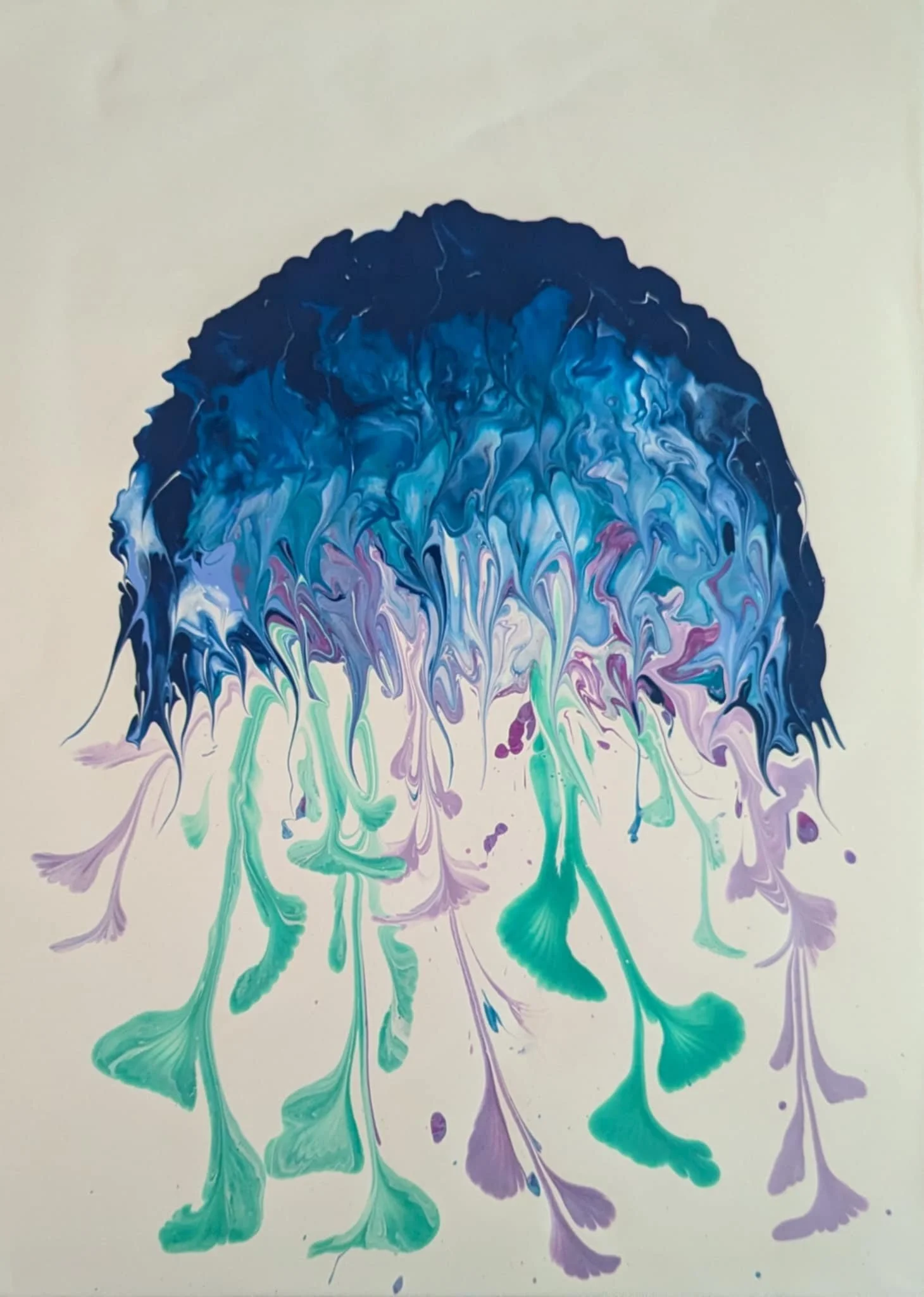 Paint Pour your own “Iridescent Jellyfish” - Two Class Times