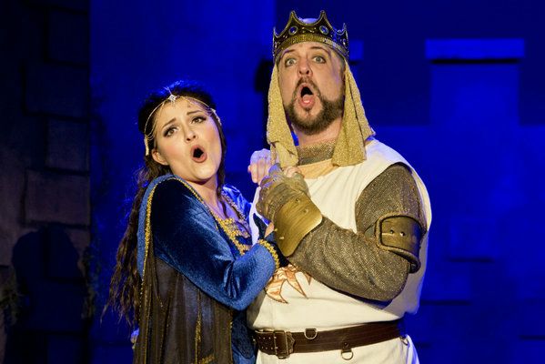 Lady of the Lake in "Spamalot" at Resident Theatre Company