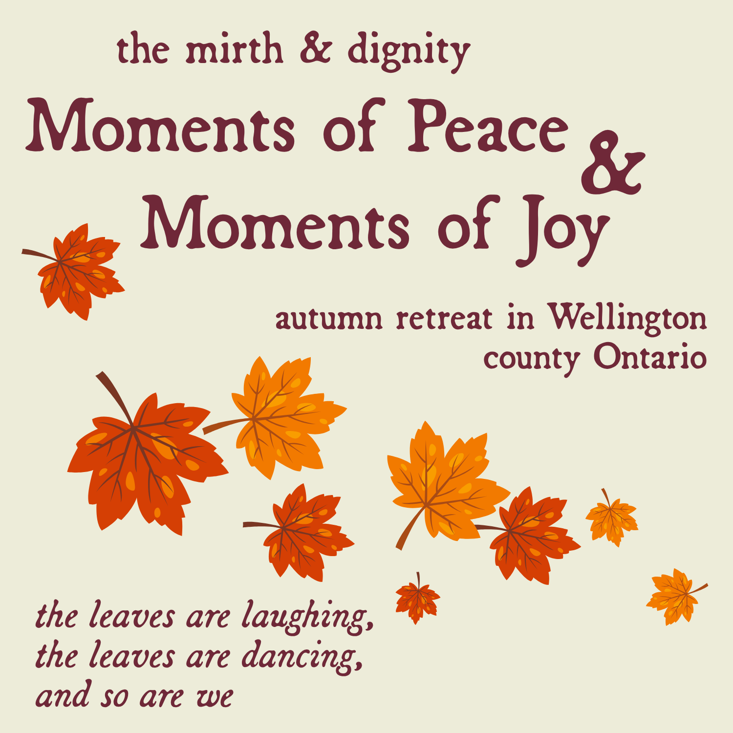 Mirth & Dignity Retreat Registration