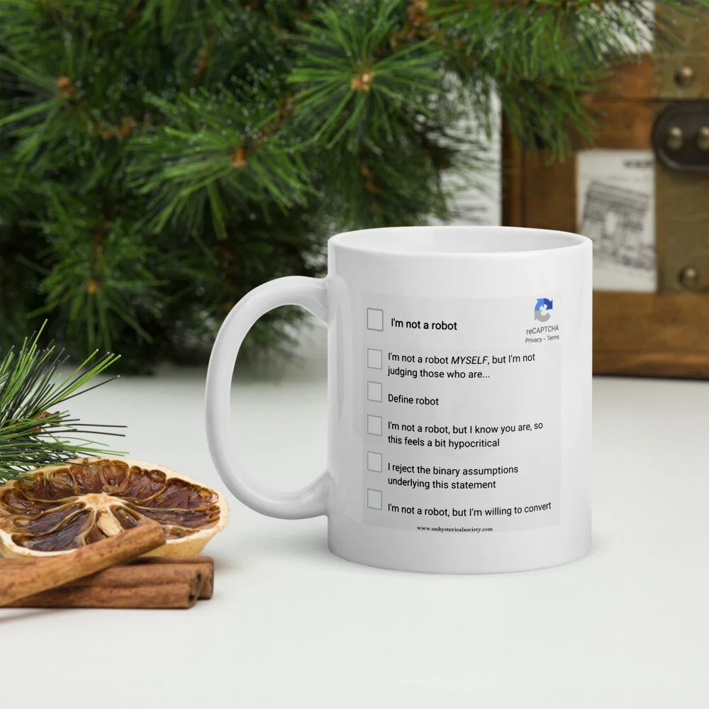 I M Not A Robot Mug Unitarian Universalist Hysterical Society