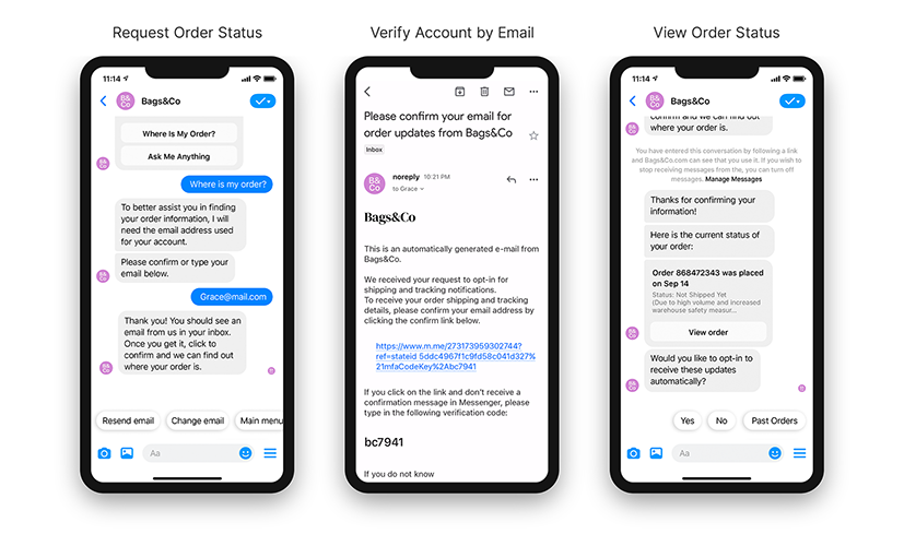 Automated Experience for Single Order Lookups by Snaps