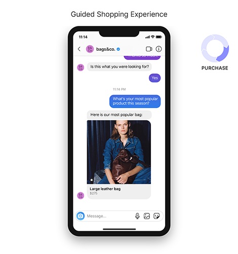 Guided Shopping experience on Instagram