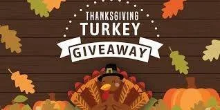 THANKSGIVING TURKEY GIVEAWAY