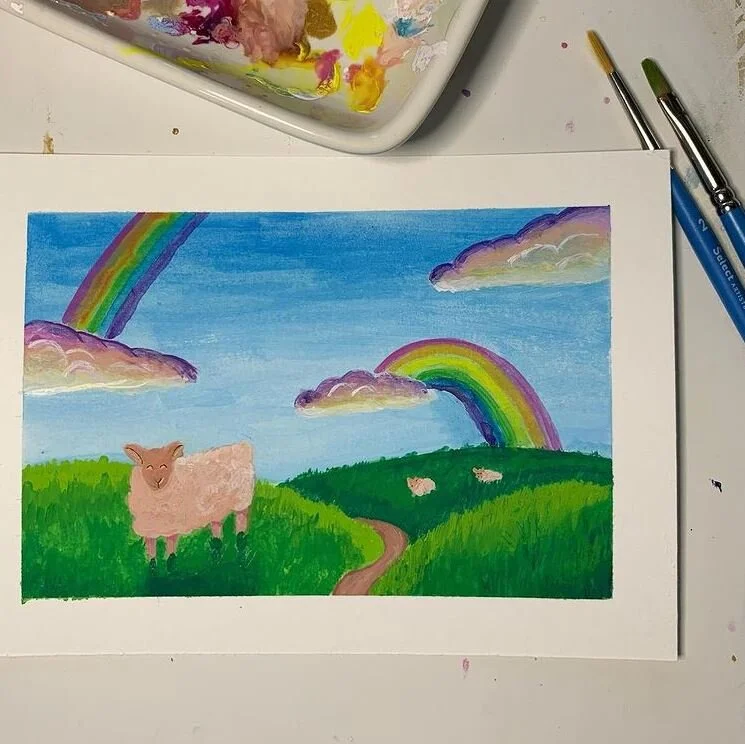 sheep and raindows.JPG