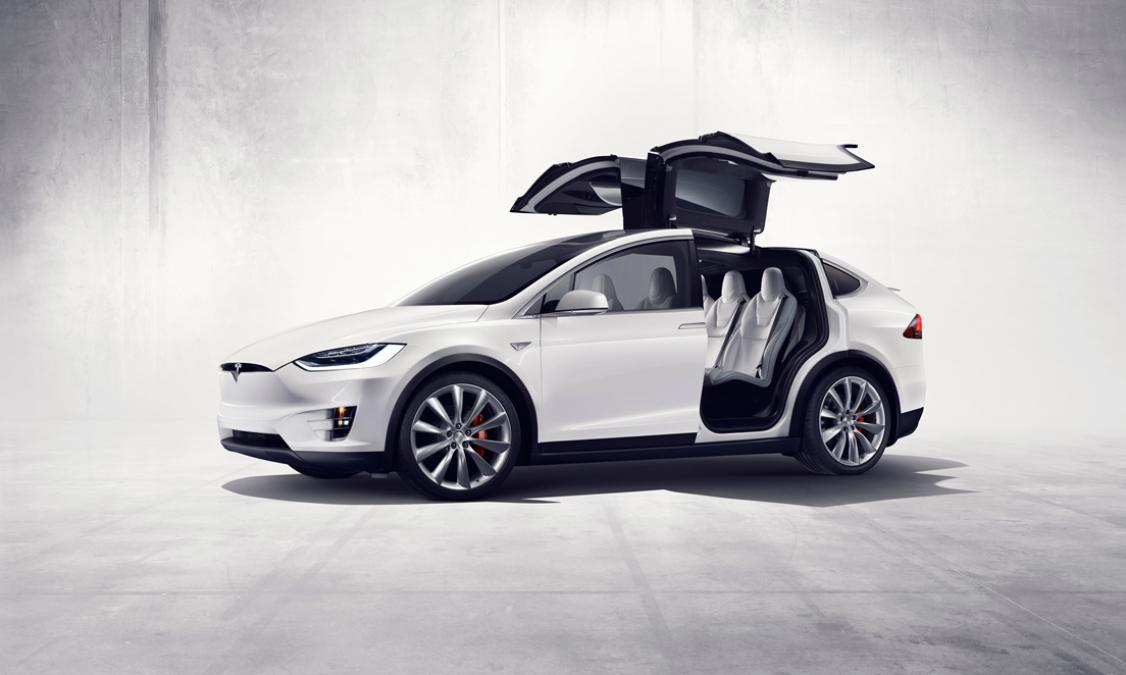 Tesla Model X Falcon Wing Doors