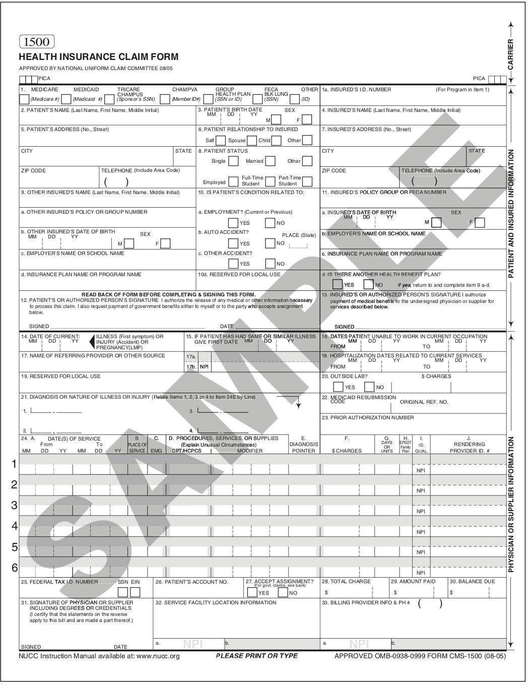 assignment of benefits box on cms 1500