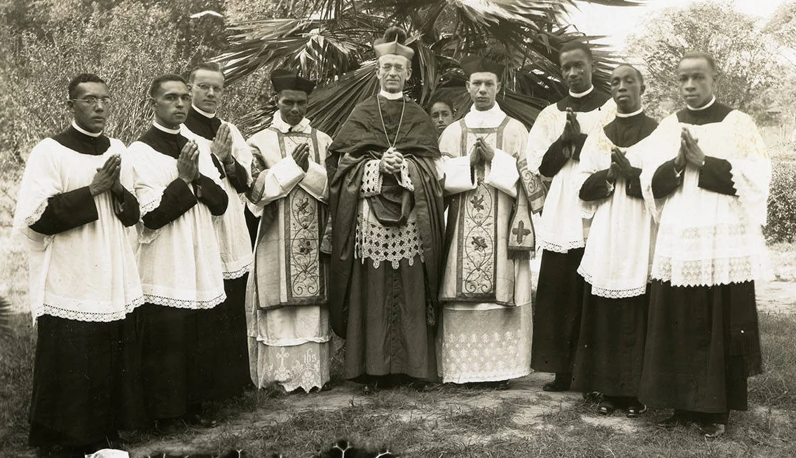 Bay St. Louis, St. Augustine Seminary; Nov 1, 1936      Bishop R. O. Gerow Collection ~ Roman Catholic Diocese of Jackson