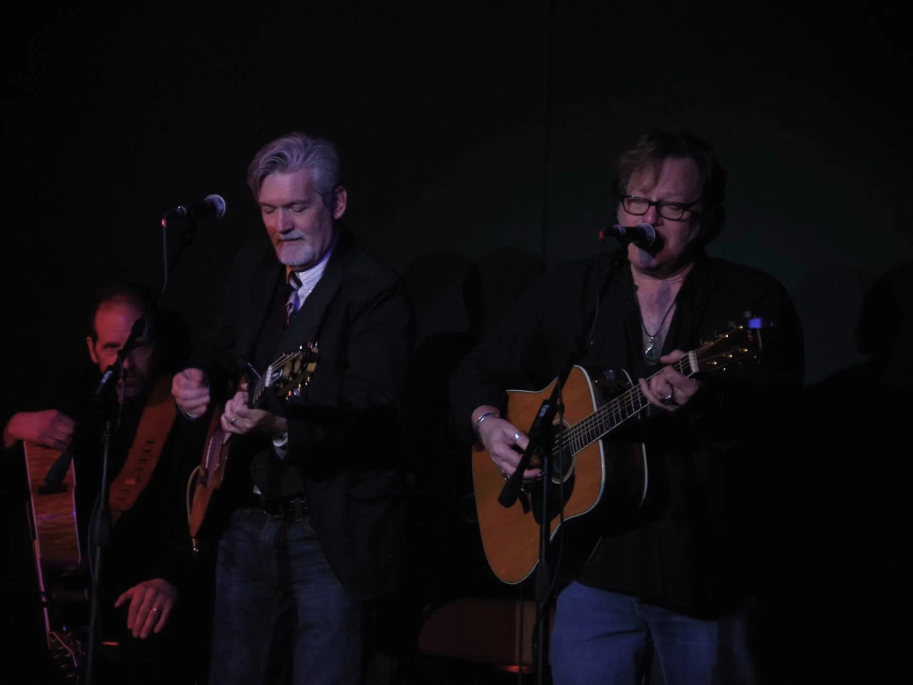 Todd Hobin & Doug Moncreif playing at “The Hook” show Photo Credit: iHeartOswego