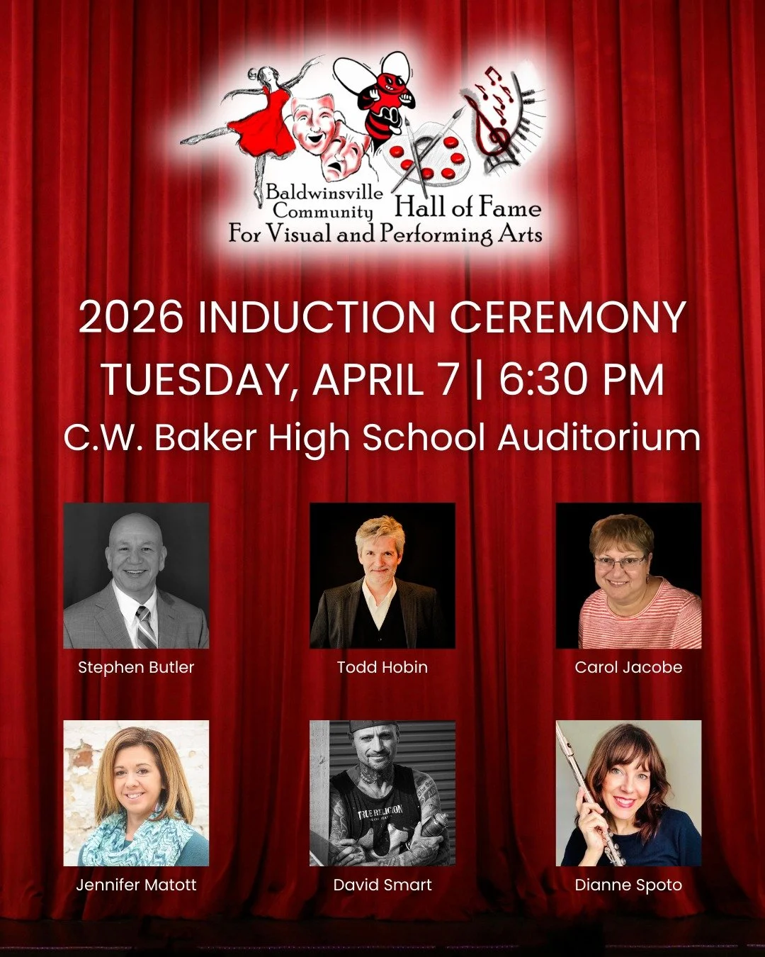 Arts Hall of Fame Induction