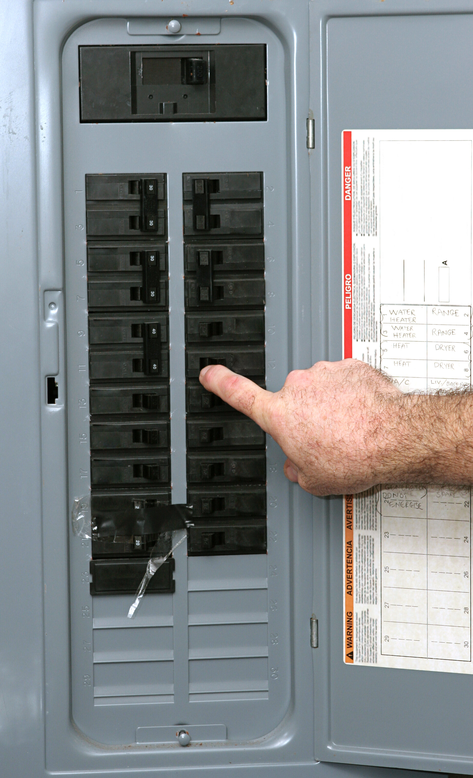 Step By Step Guide To Labeling Your Electrical Panel Multi Trade Building Services