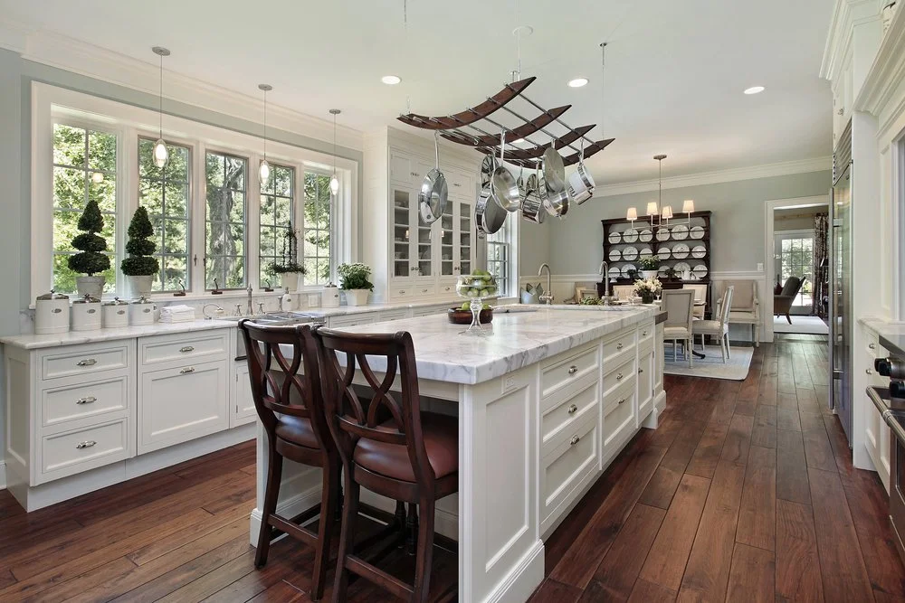Bright modern kitchen renovation completed by Multi-Trade Building Services in Durham Region.