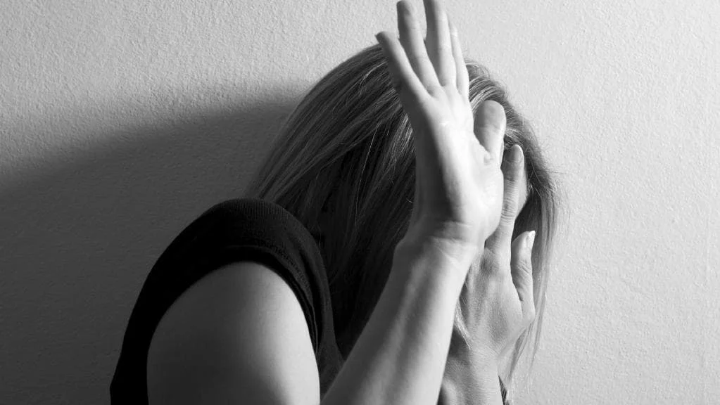 Demonstration against domestic violence at Quakers Hill TAFE