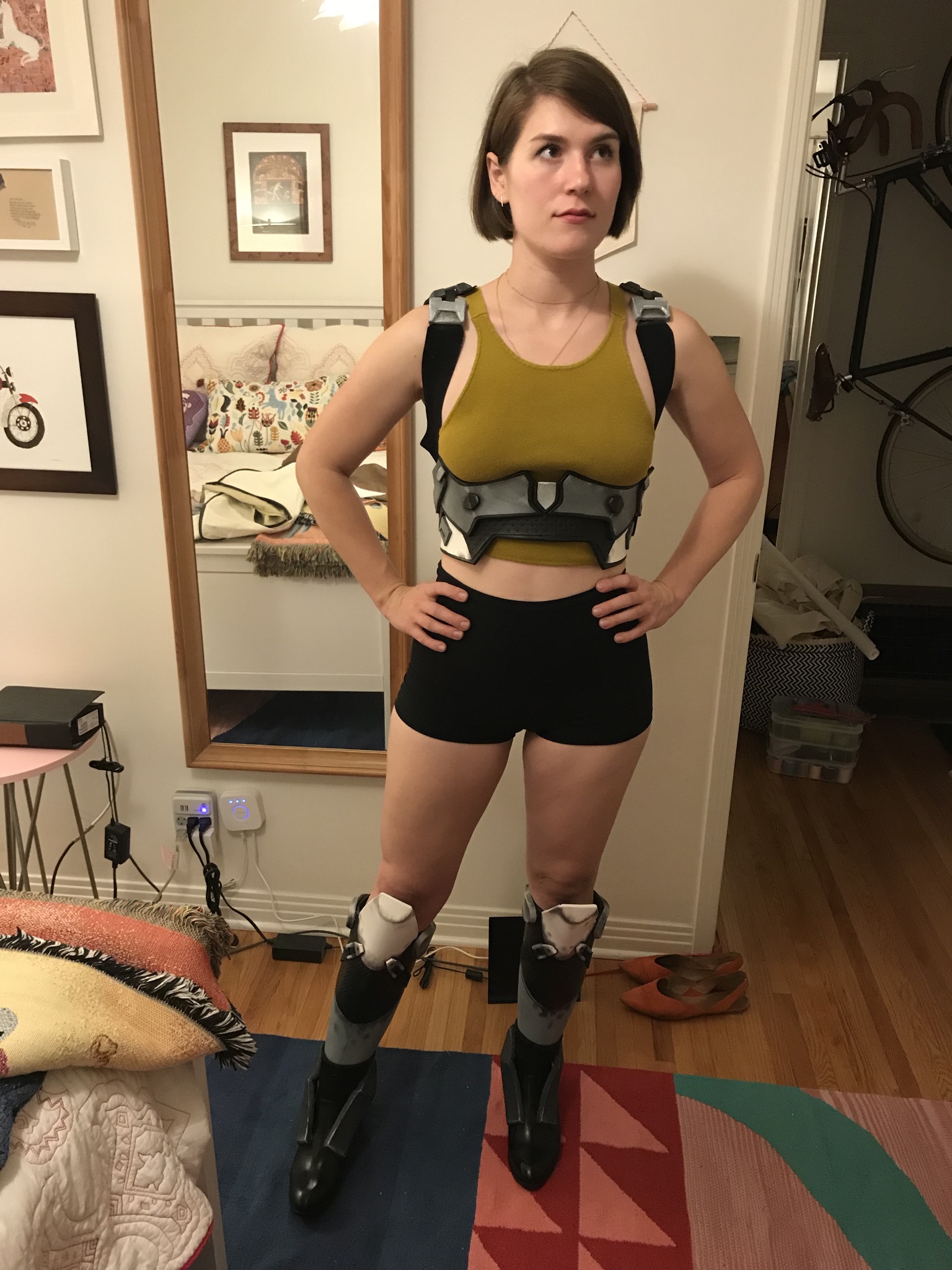 My try-on of the armor for my 25% check in for the BlizzCon contest!