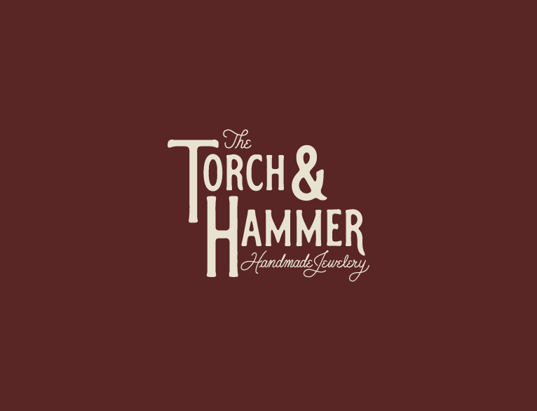 Responsive Fundraising GraphicTorch and Hammer Secondary Logo Brand Idenity.png