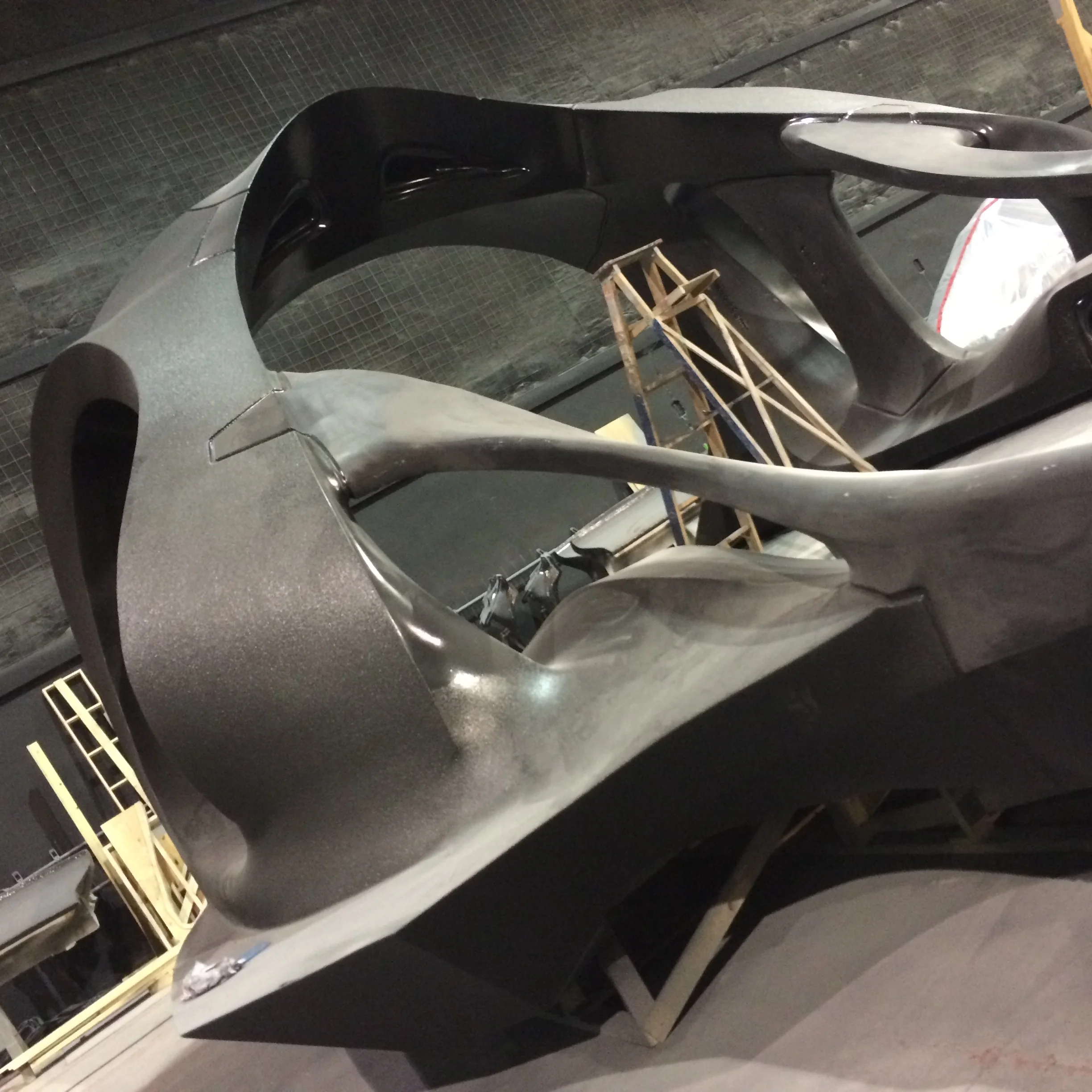  WIP: constructing an organic metallic spaceship  