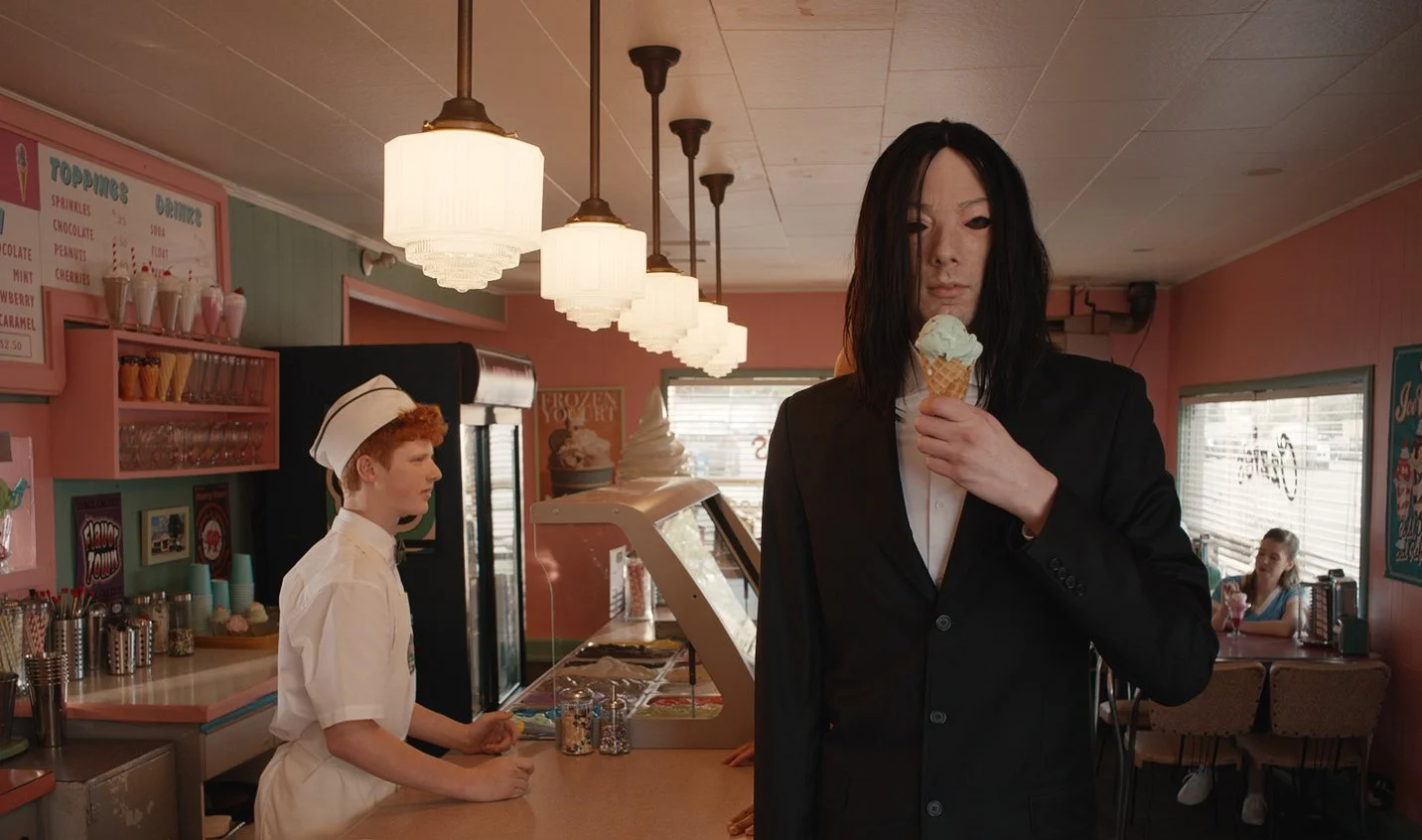  So fun shooting the No-Eyed Man Commercial! 