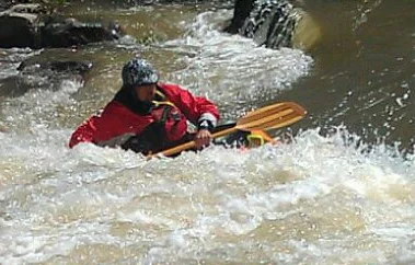 Brandon Bellrose in rapids