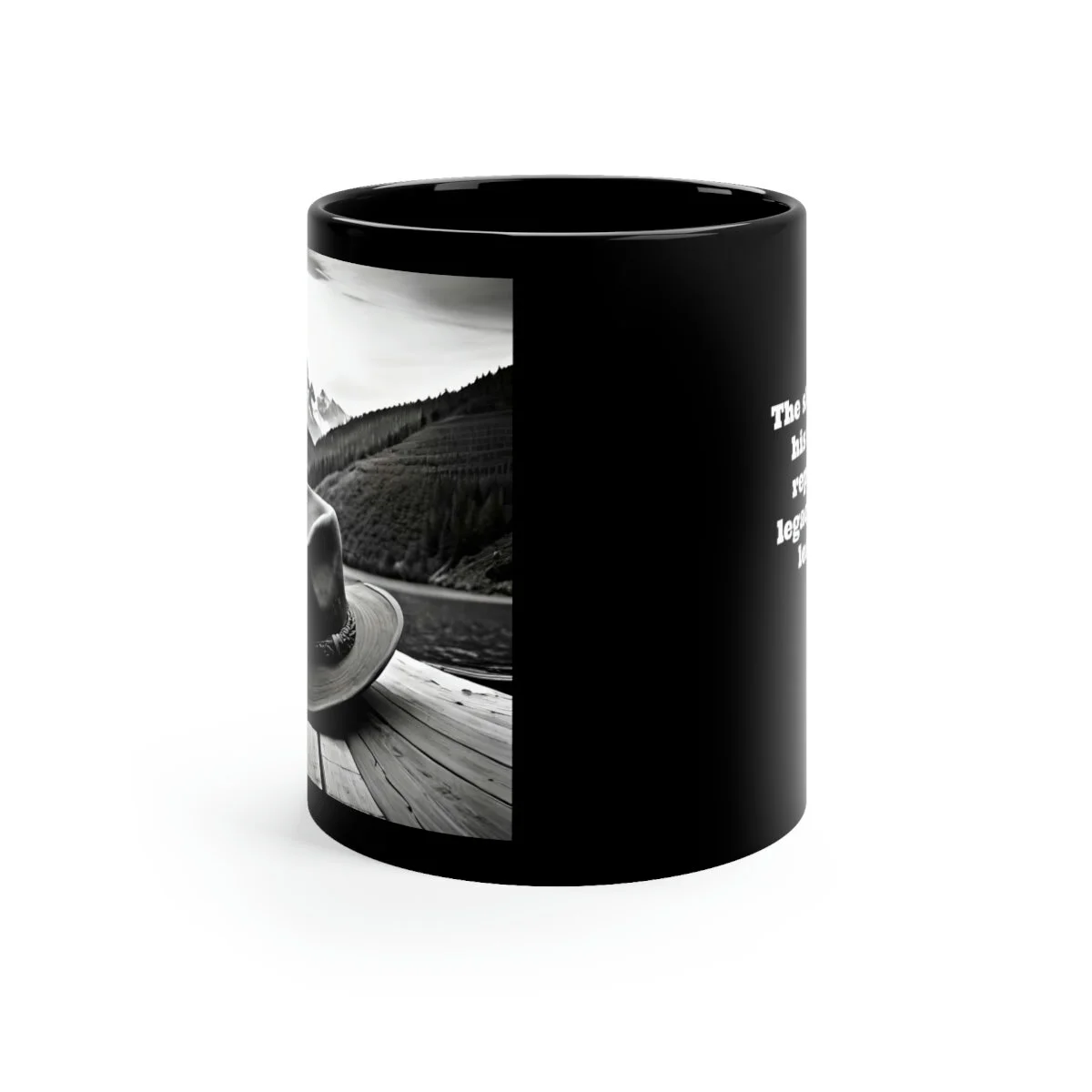 Black Coffee Mub Cowboy Hat Life Collection