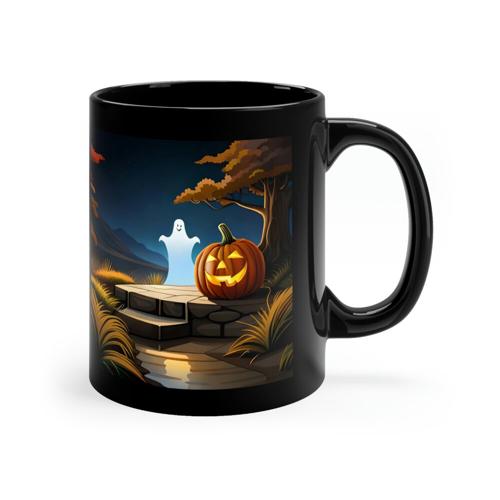 Country Pumpkin Trendy Fall Mug Halloween Mugs Spooky -  in