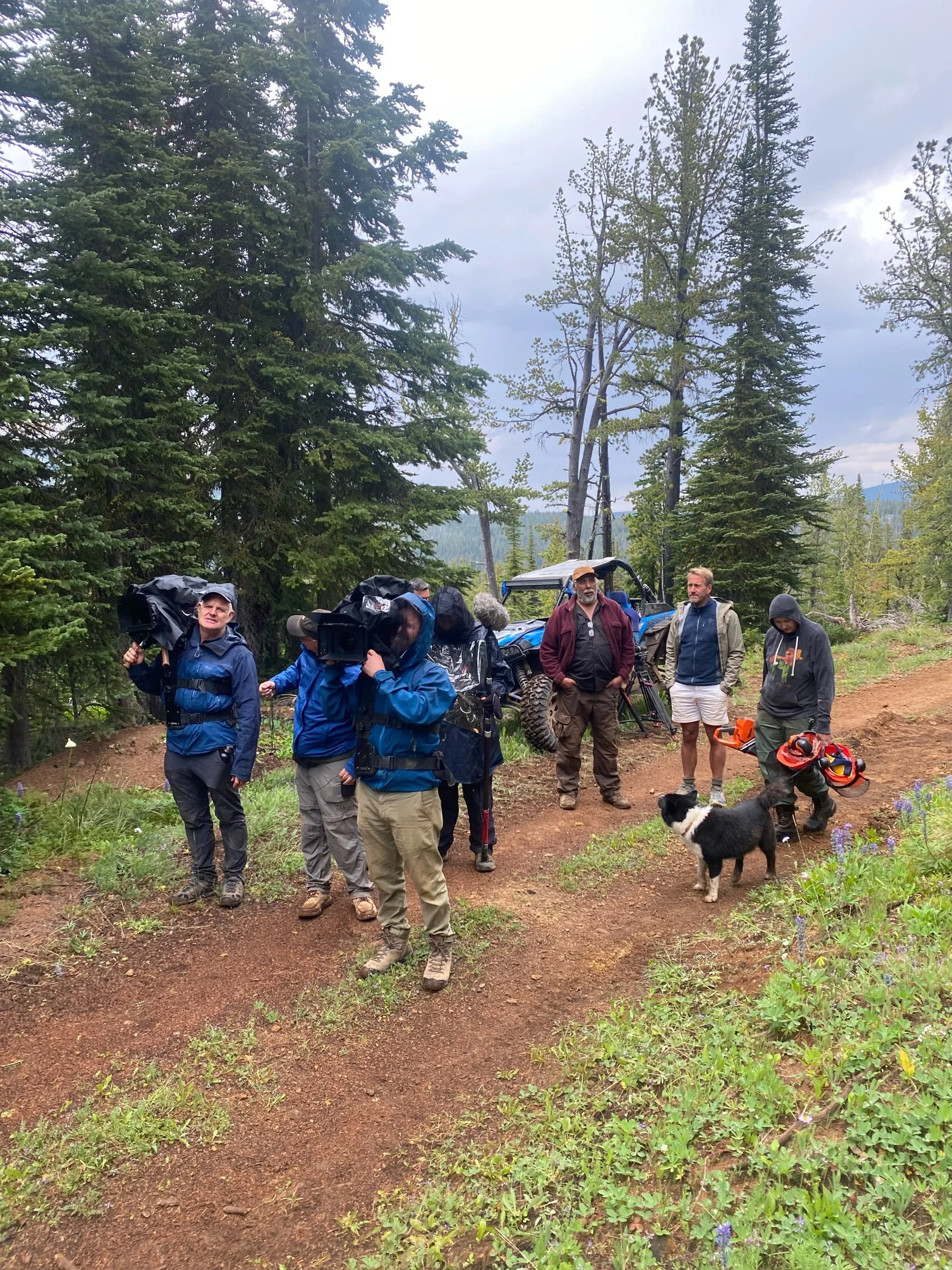 BBC New Lives in the Wild with Ben Fogle filming at Elev8150, Anaconda Montana — Season 21