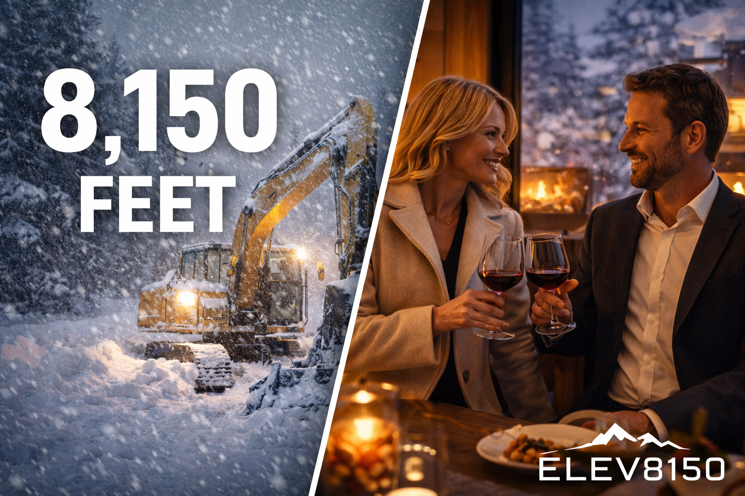 Built at 8,150 feet, nothing about this project comes easy.