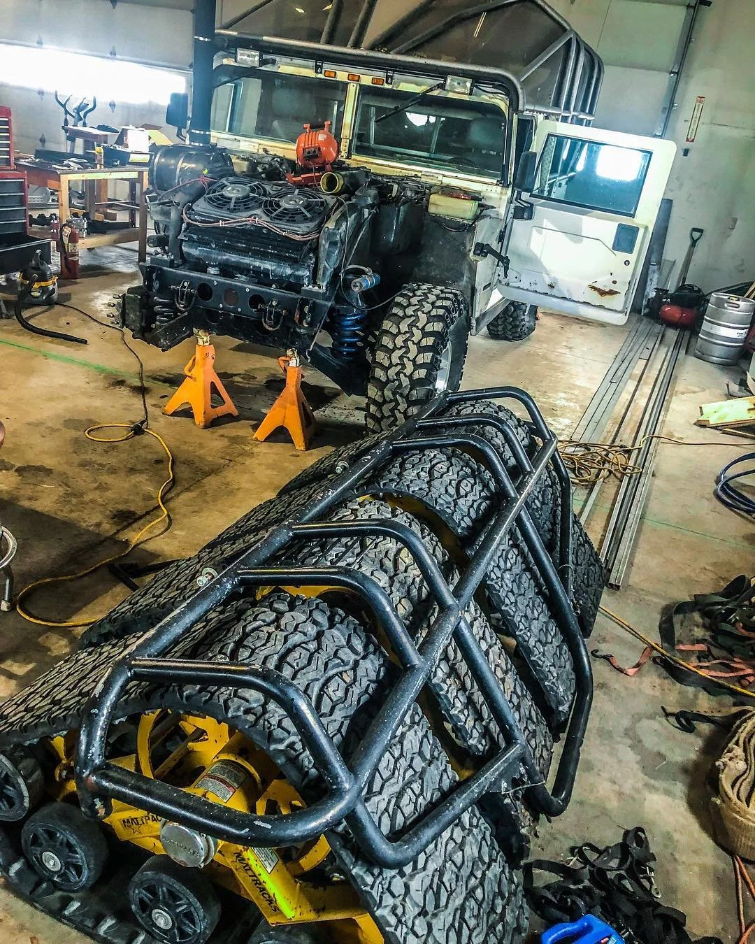 When I sort through the pack rat damage I get to look forward to a snow run with the Mattracks.
.
.
.
#hummer #h1hummer #hummerh1 #humvee #hummerfreak #hummers #hummerclub #hummerlife #hummerporn