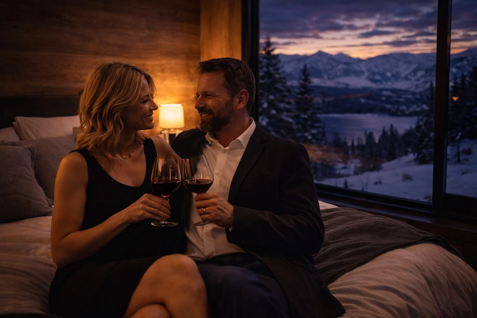 Aerial view of Elev8150 ridgeline mountain property at 8,150 feet, Anaconda Montana