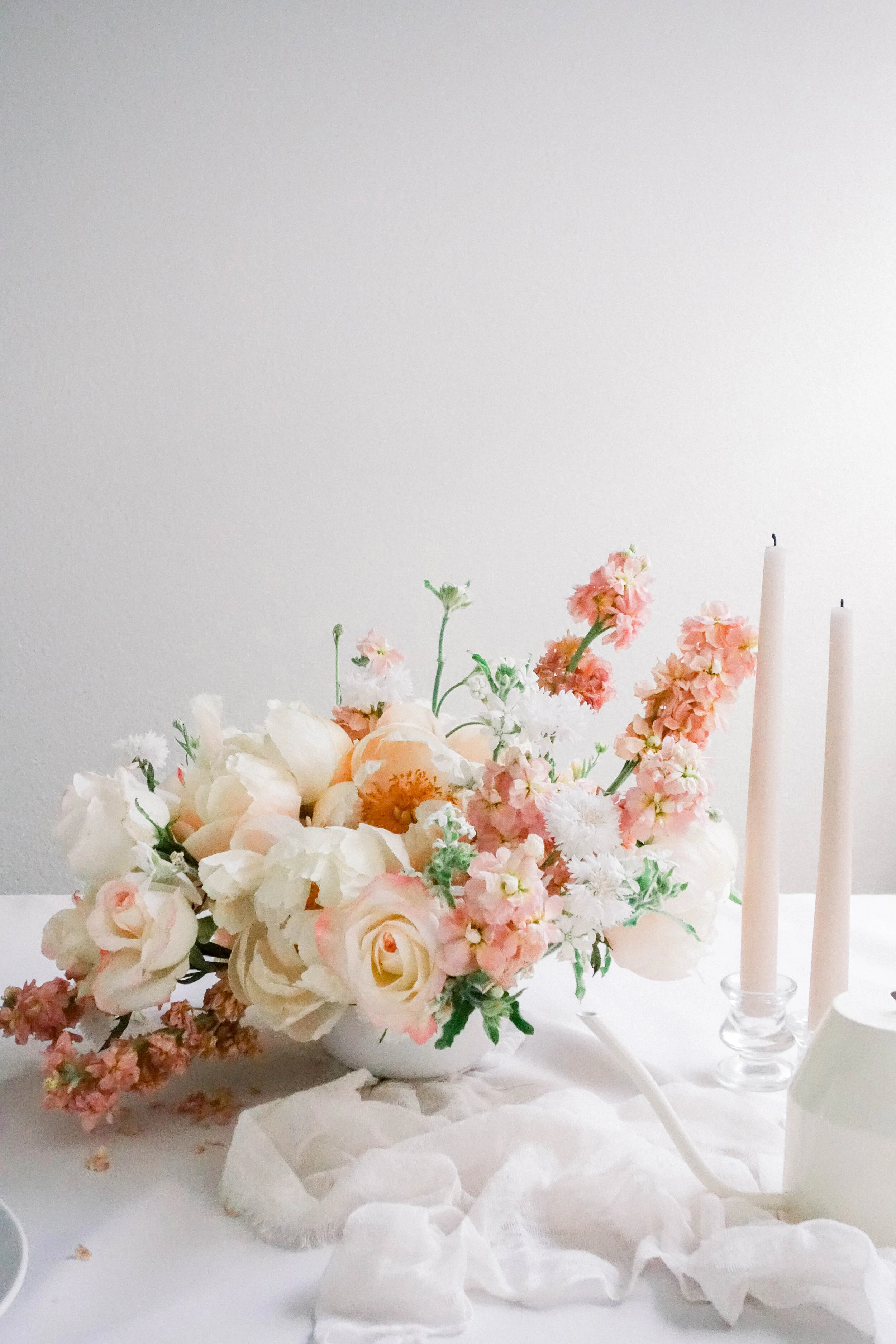 Peony Floral Centerpiece