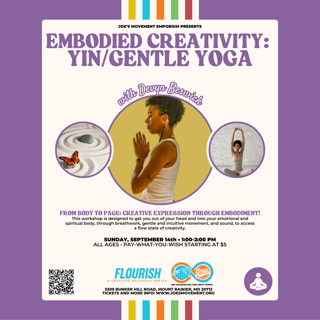 Embodied Creativity: Yin/Gentle Yoga with Devyn Beswick