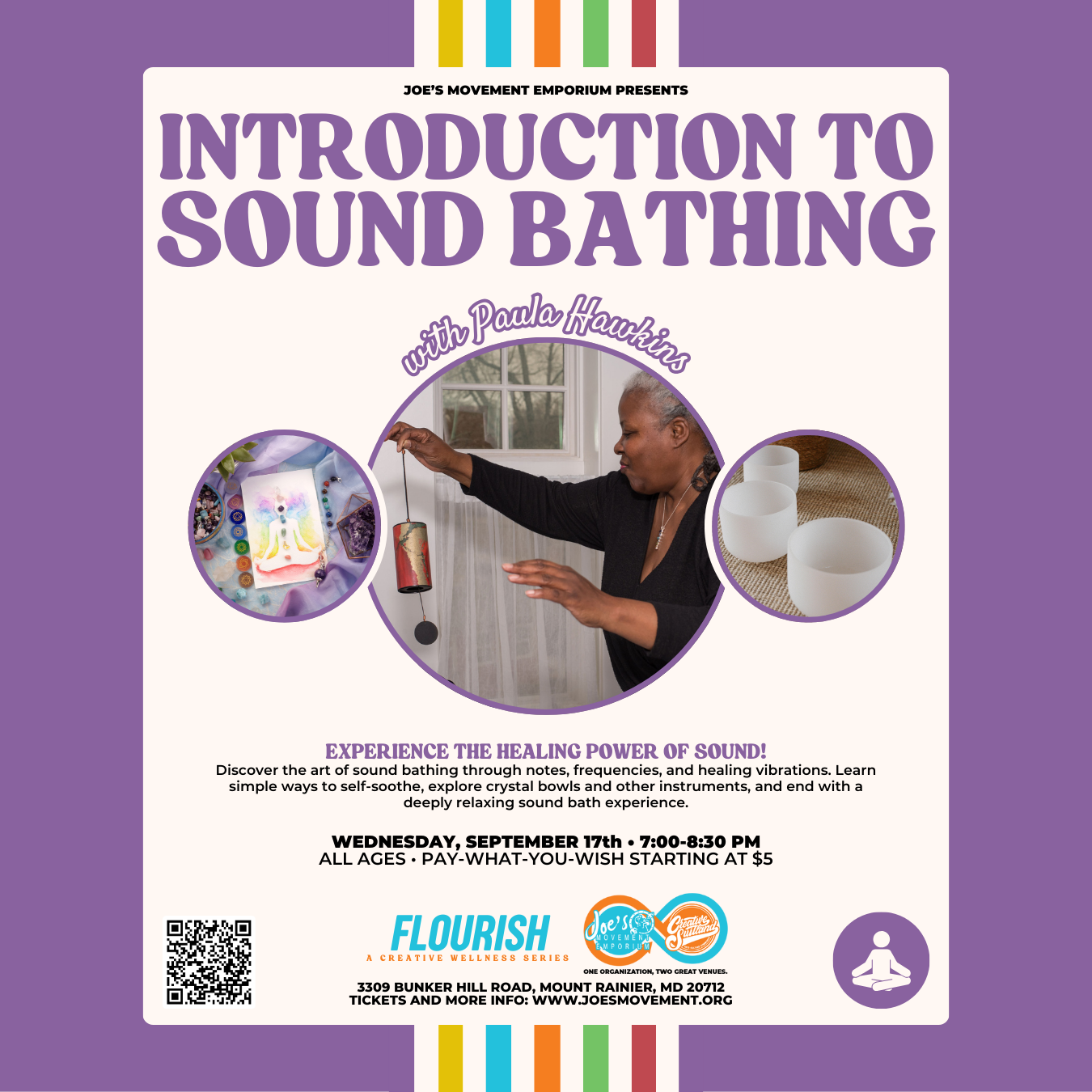 Introduction to Sound Bathing with Paula Hawkins