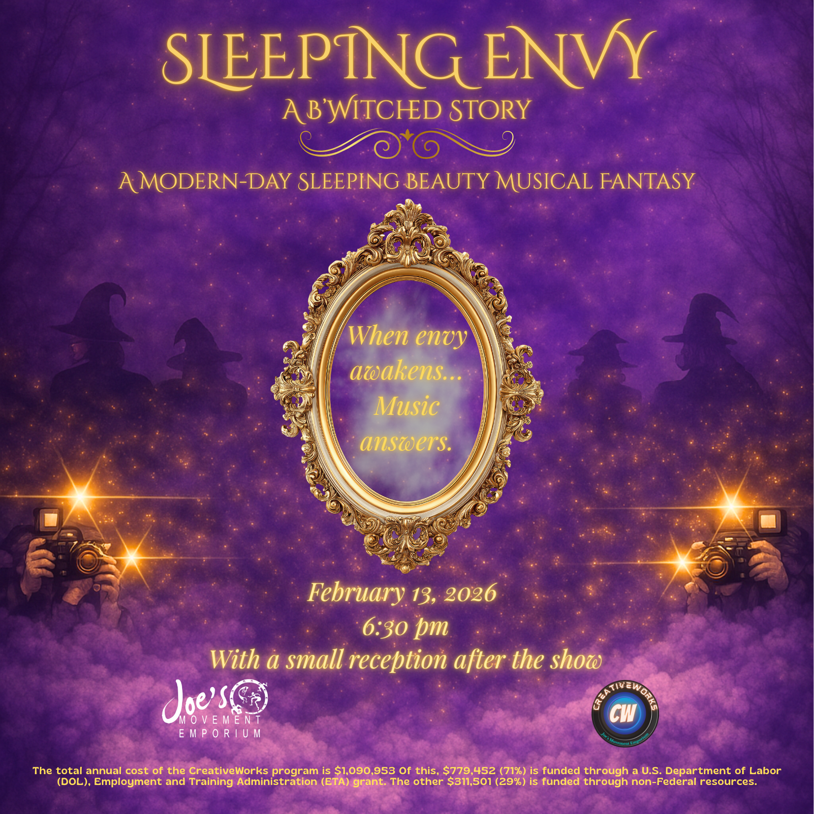 CreativeWorks Production of Sleeping Envy: A B'Witched Story