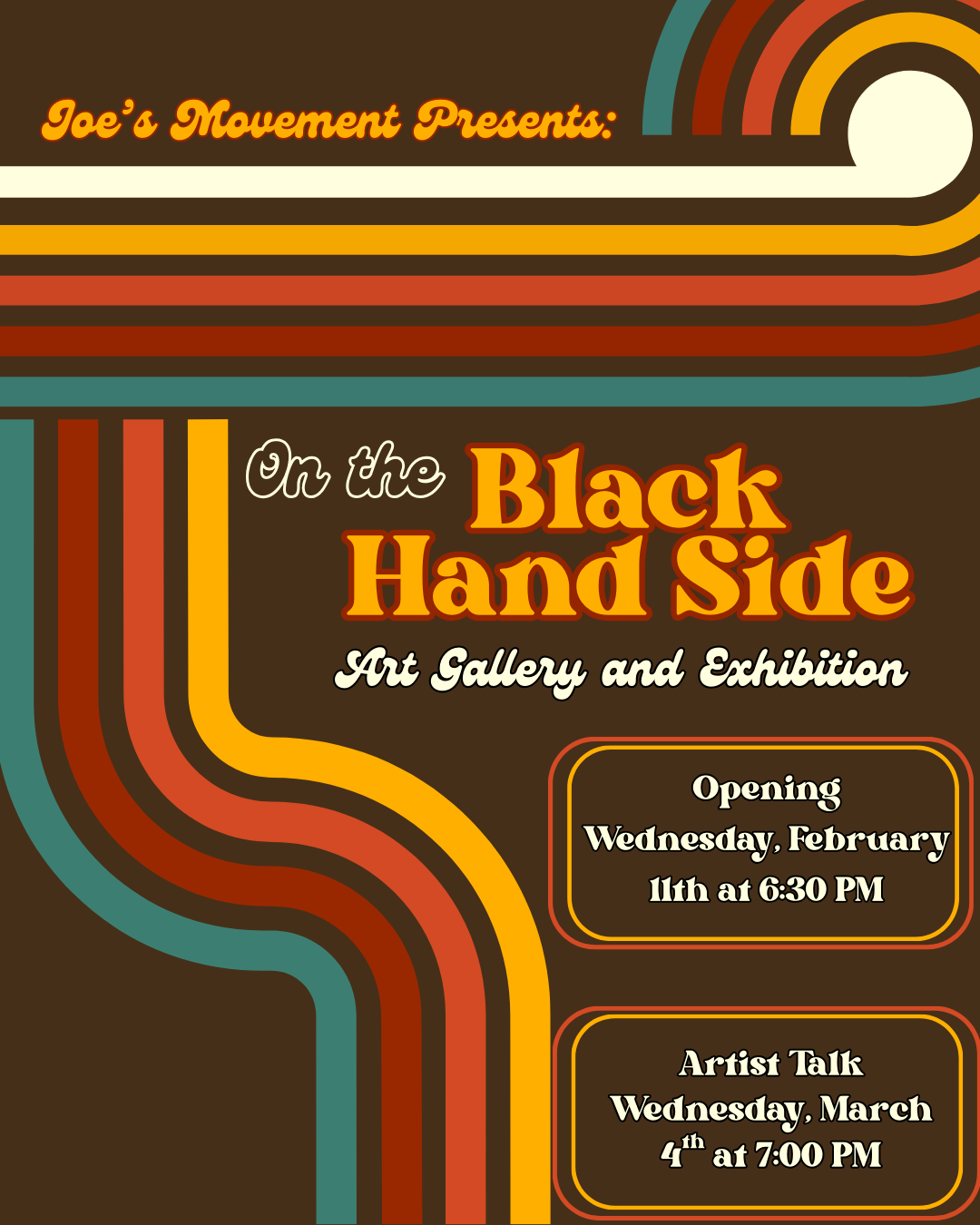 Art Exhibition Opening: On The Black Hand Side 