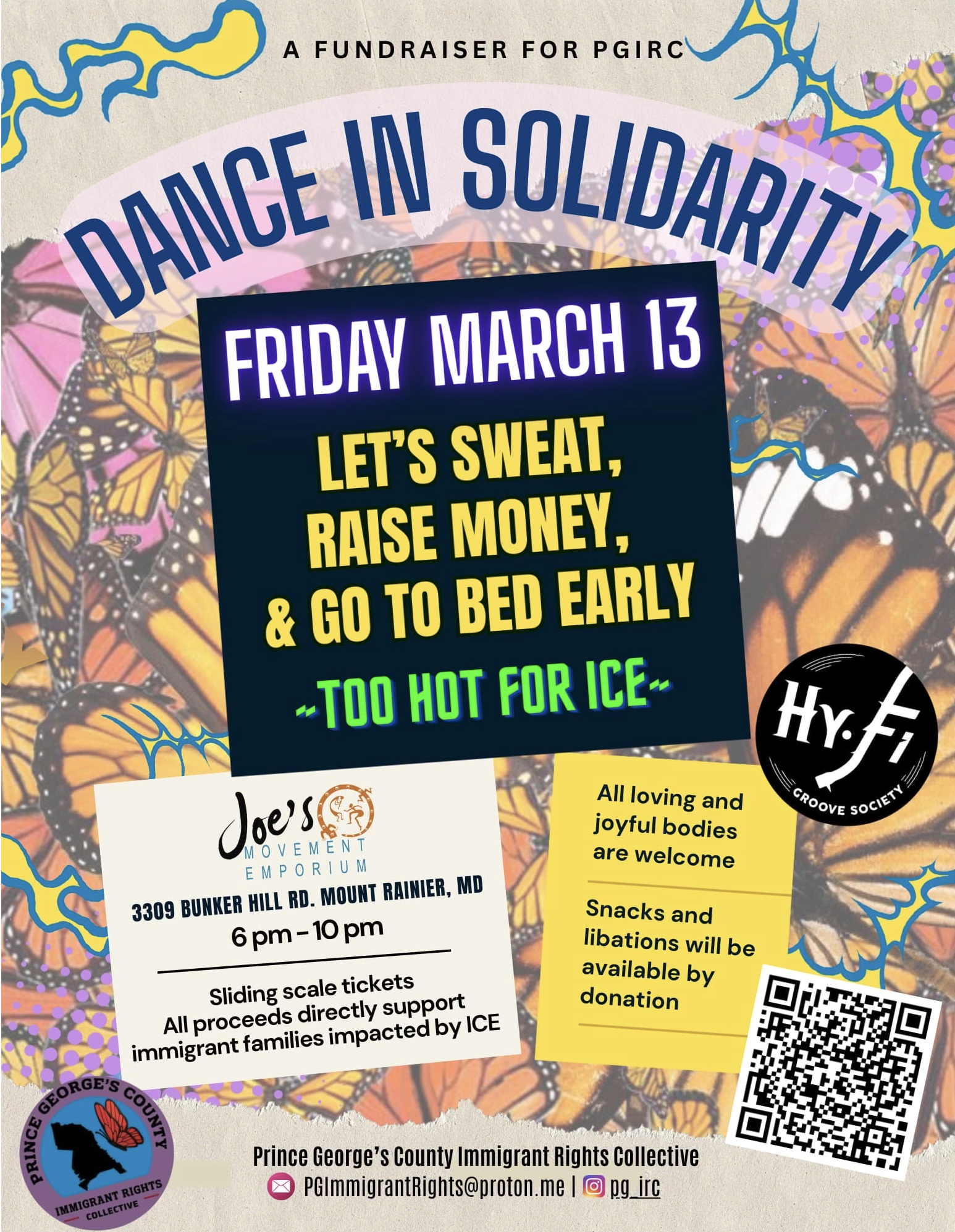 Dance in Solidarity: A Fundraiser for PGIRC