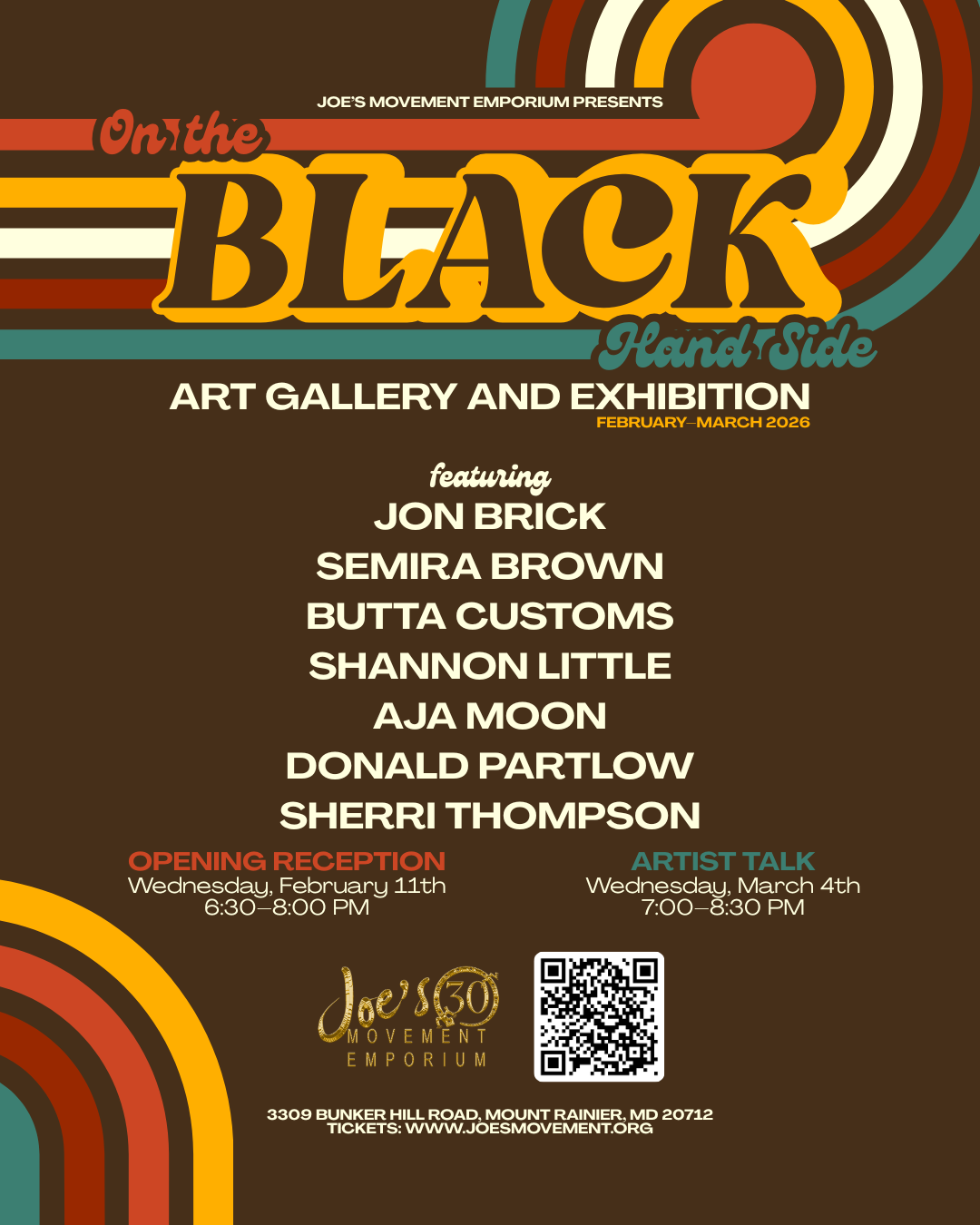 Artist Talk: On The Black Hand Side 