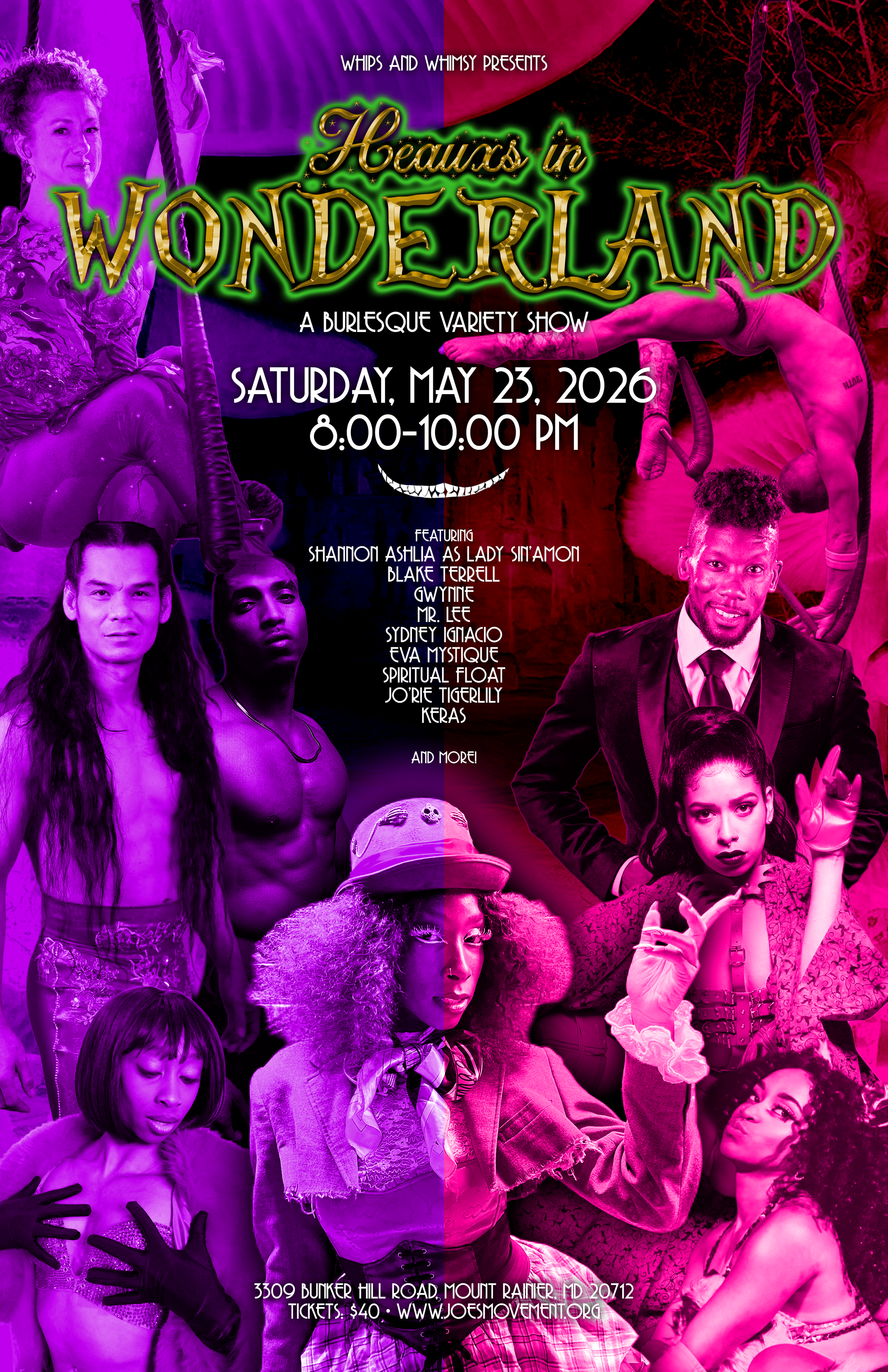 Spotlight Series Presents: Heauxs in Wonderland, A Burlesque Variety Show