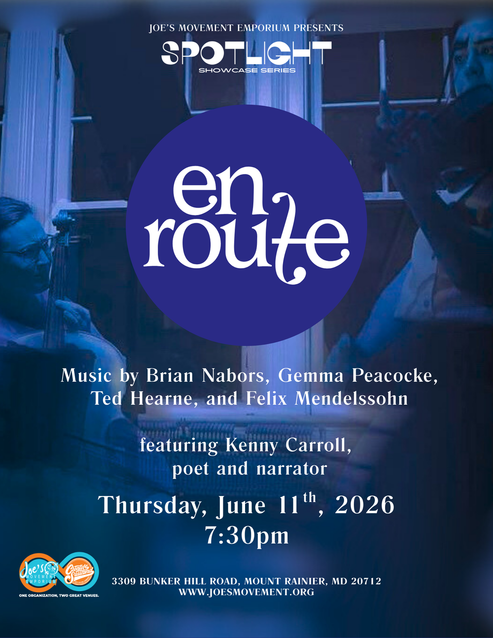 Spotlight Series Presents: En Route String Ensemble — Joe's Movement ...