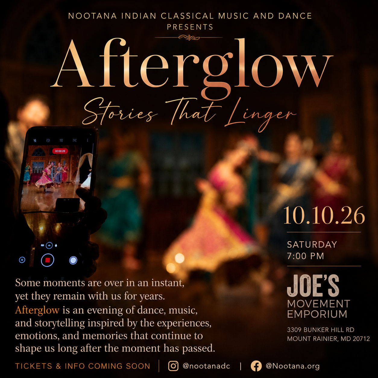 Nootana Presents, Afterglow: Stories That Linger