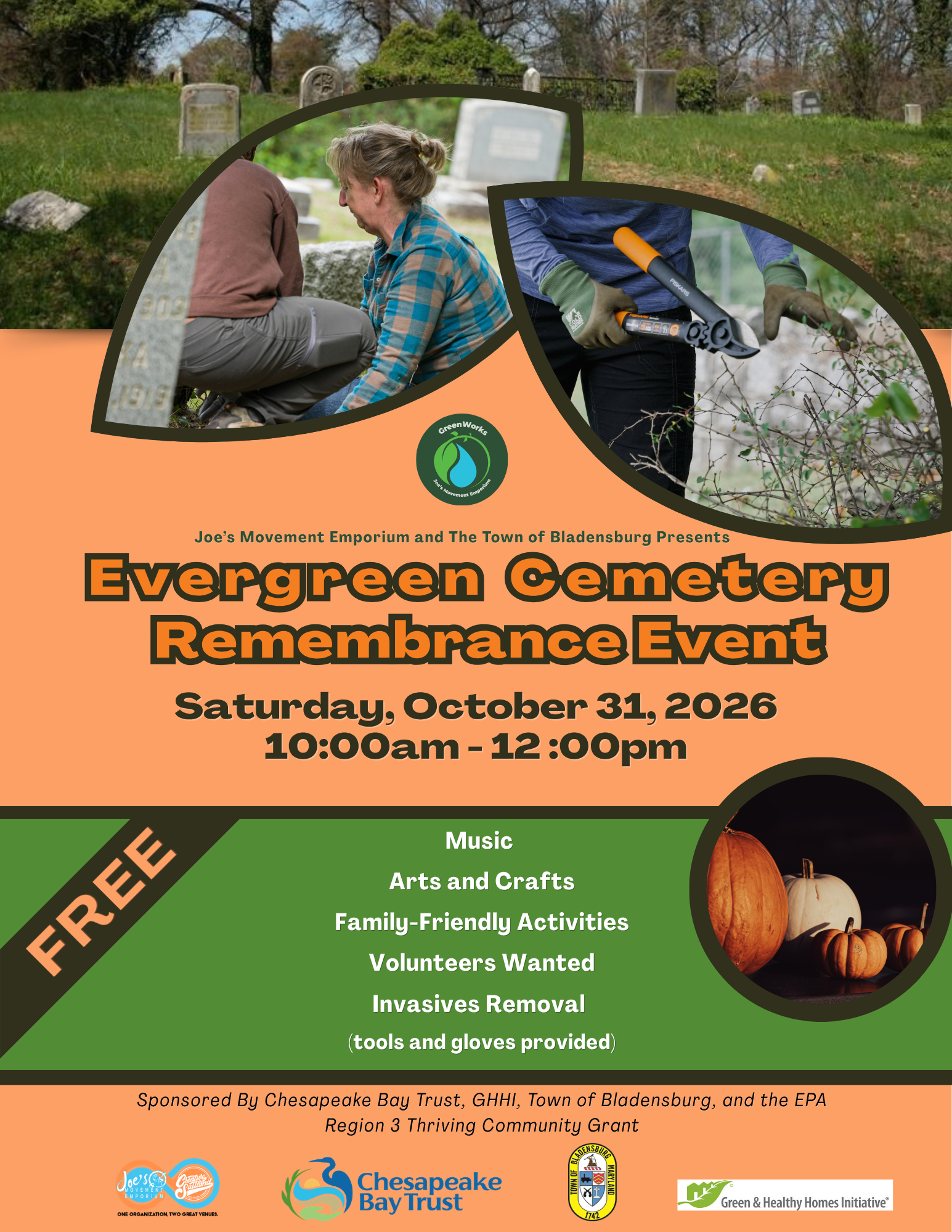 Evergreen Cemetery Remembrance Event