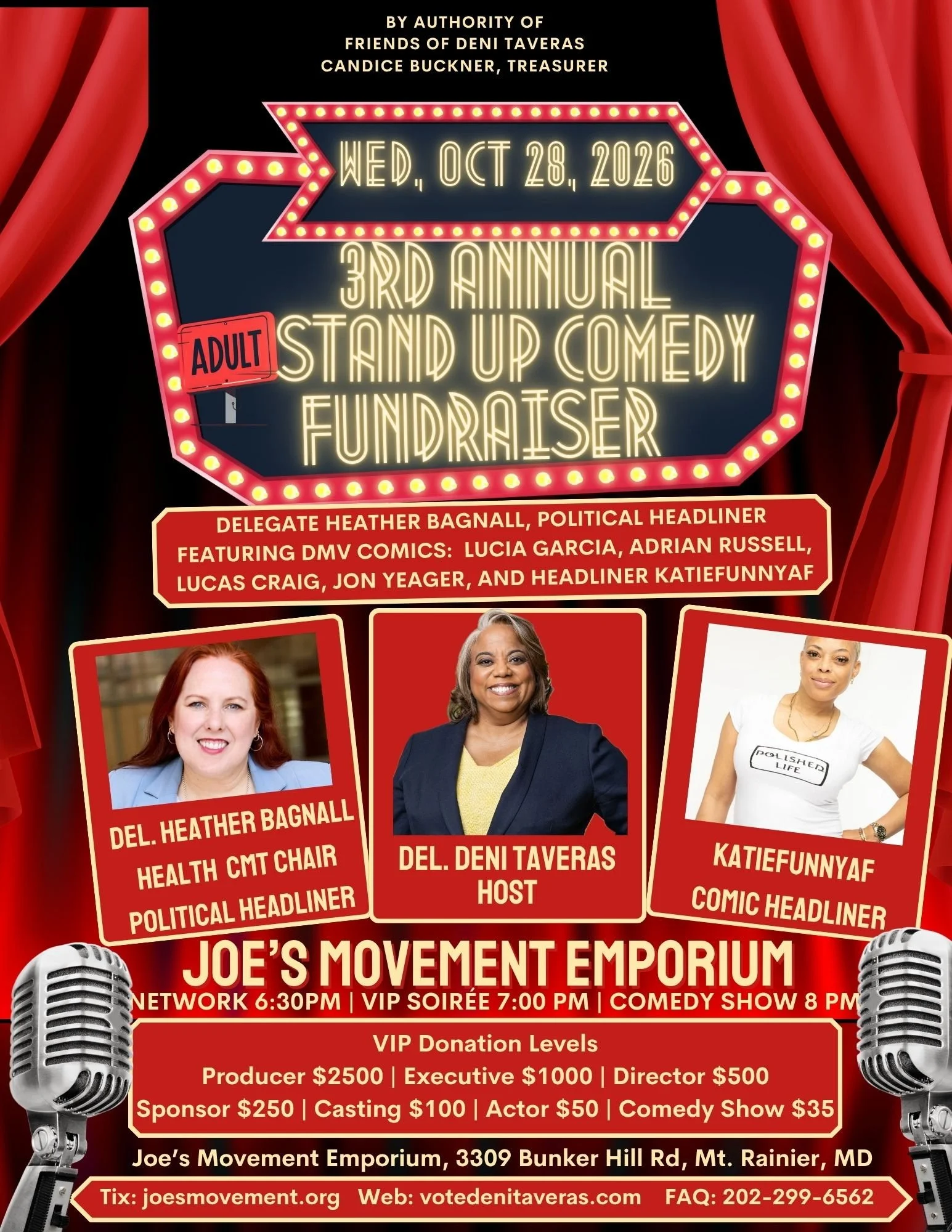 3rd Annual Stand Up Comedy Fundraiser