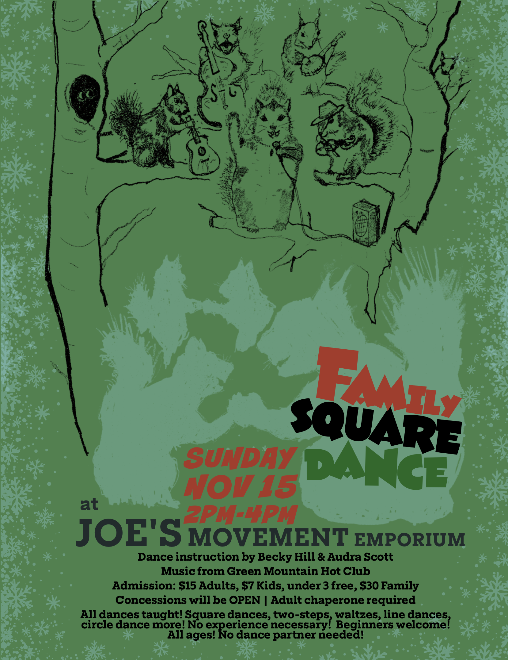 Family Square Dance at Joe's!