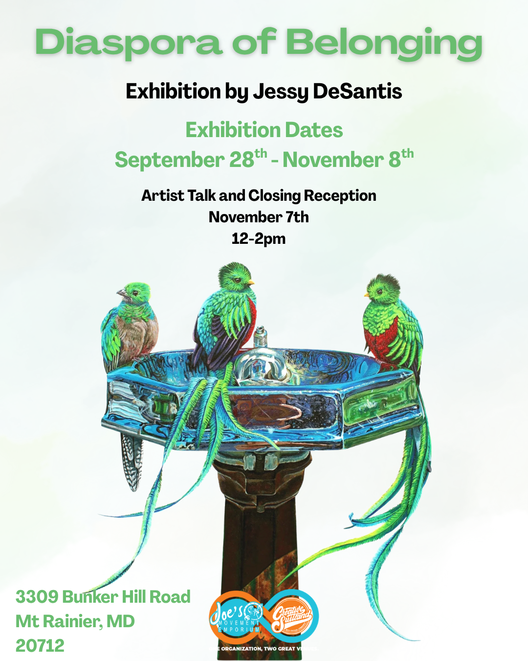 Diaspora of Belonging: Artist Talk with Jessy DeSantis